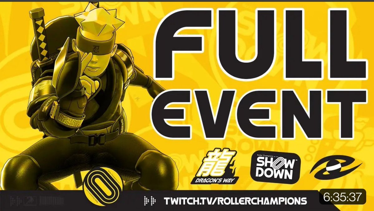ZMAXx300's tweet photo. The full event of the @RollerChampions #DragonShowdown is now up on YouTube! Go watch!

https://t.co/SNub1Z5mmf https://t.co/2d8t73XTTm