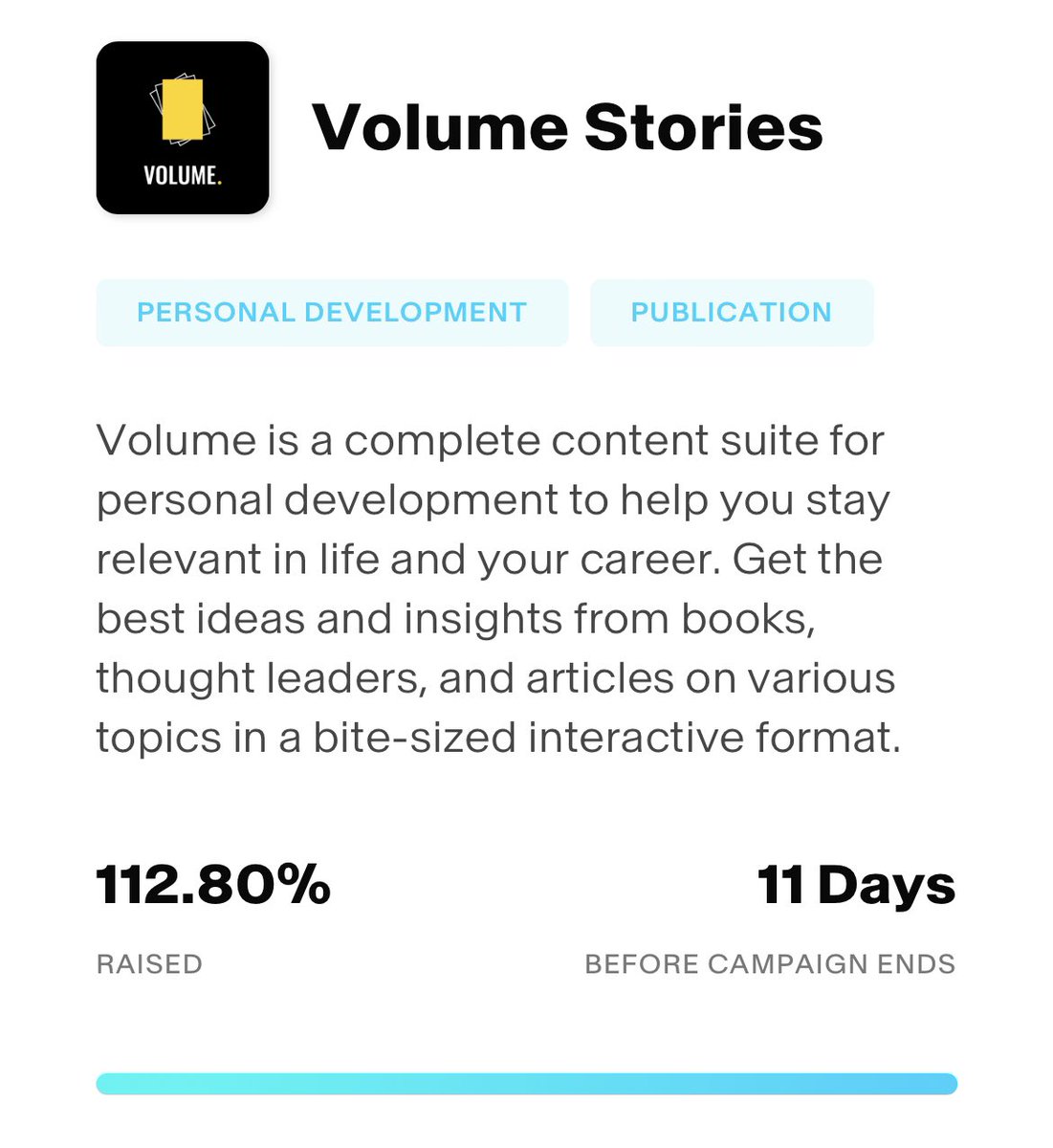 Wuhoooo!! Oversubscribed🚀🥳

We aren’t closing the round yet.

For those who haven’t invested, but want to: the round is open for 10 more days!

Hurry up!⏰

Link to <a href="/TykeInvest/">Tyke</a> campaign: tykeinvest.com/campaign/volum…