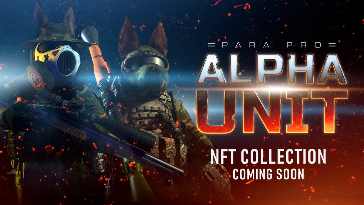 <a href="/ParaWerx/">Para</a> is about to drop the first collection of Para Pro NFT’s that will give a 50% staking token representation multiplier! The Alpha Unit is coming!!! #ParaStrong #NFTs #NFTLaunch #NFTCommunity #StakingRewards #staking #crypto #cryptocurrencies #CryptoNews