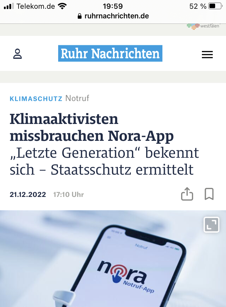 RealTadzioM's tweet photo. Jo @dpa, Journalismus könnt Ihr nicht so gut, oder? "Nach #dpa-Informationen war das Bekennerschreiben mit '#LetzteGeneration' unterschrieben."

Die LG bekennt sich offen bei der Aktion zur Aktion - "Bekennerschreiben" gehören zur Terror-Vorstellungswelt von Posch, Reichelt et al https://t.co/ZBgG5yHwGJ