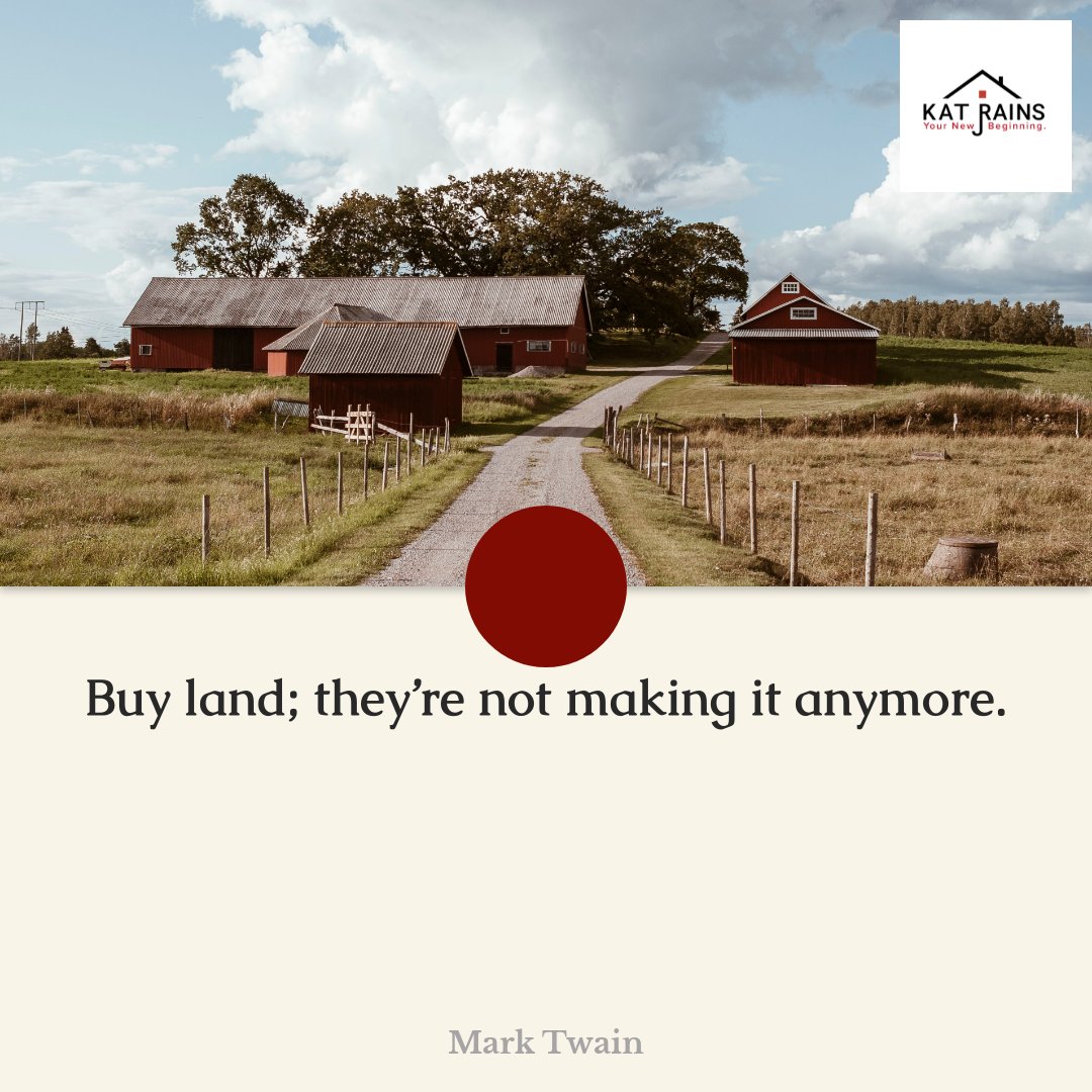 KatRainsSF's tweet photo. To buy or not to buy land, that is the question...

Looking for the answer? Call today!
#sfrealestate #barbcosf #katrains #yournewbeginning https://t.co/fVz3dLAtYj