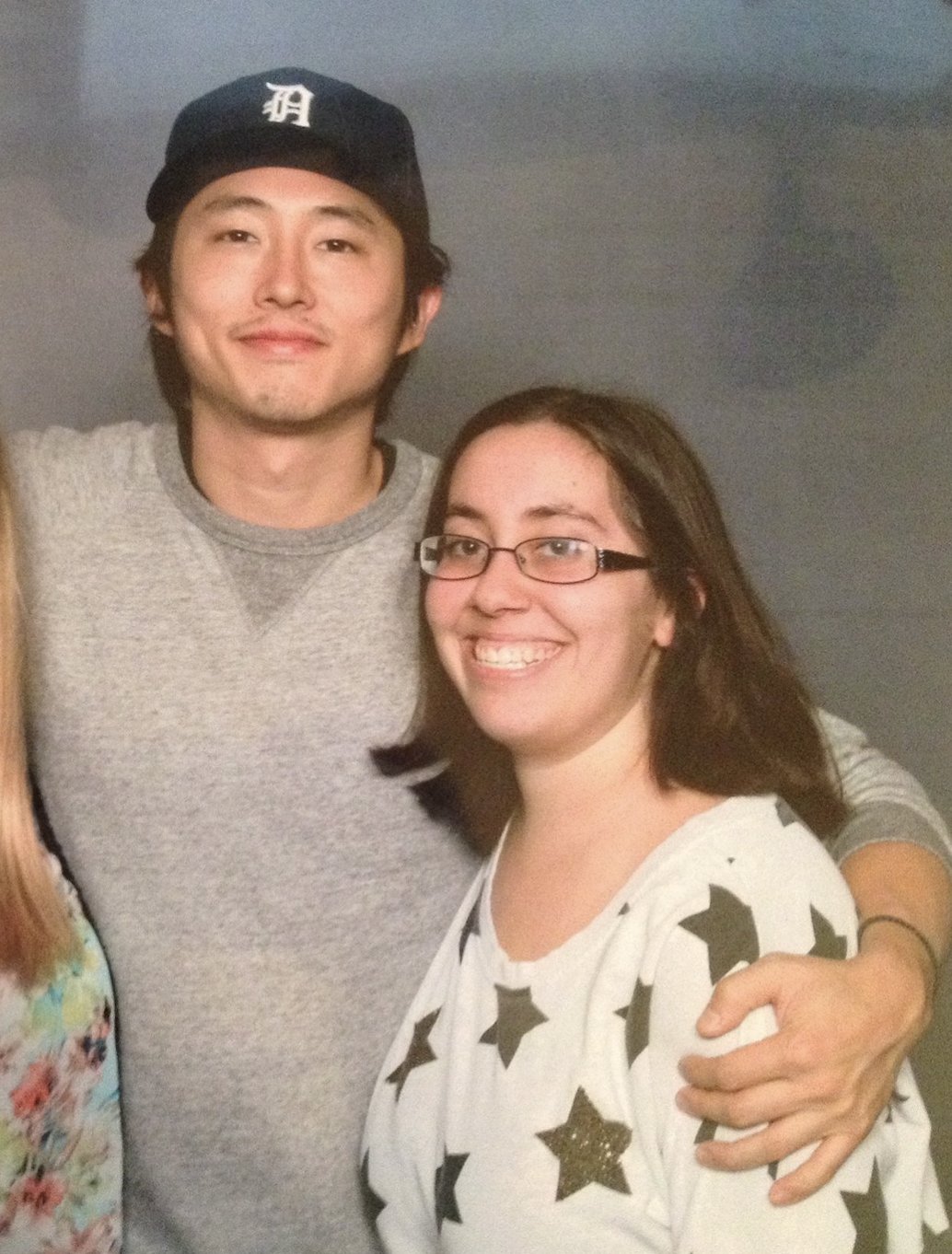 Happy birthday to steven yeun as well (this photo was from 7 years ago ) 
