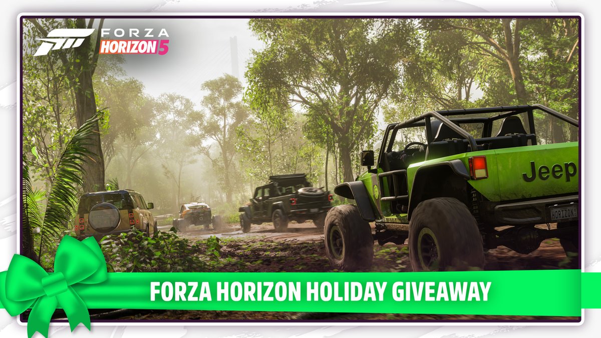 Today we're giving away custom FH5 Xbox controllers! If you want one, enter for a chance to win by: 

Retweeting this tweet.
Following us. 
Tagging three friends + #sweepstakes.

Official rules: bit.ly/3UM8OsN