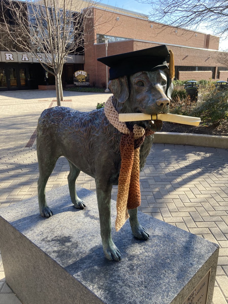 Congrats to all of the new Masters and PhD graduates on this beautiful winter day!

#UMBCgrad
#UMBCproud