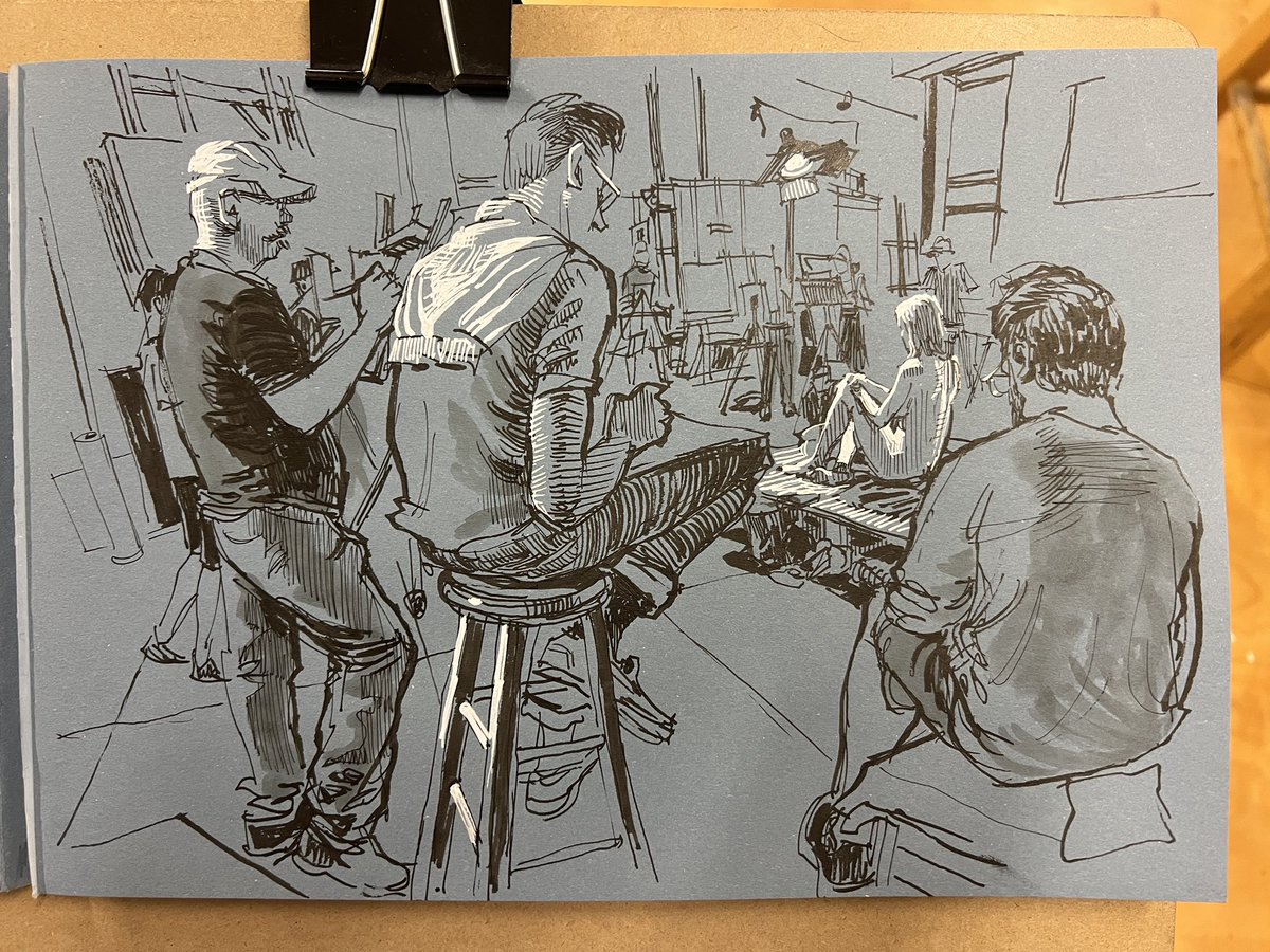 I guess it's time for some year in review posts. Here's some life drawing from 2022. 