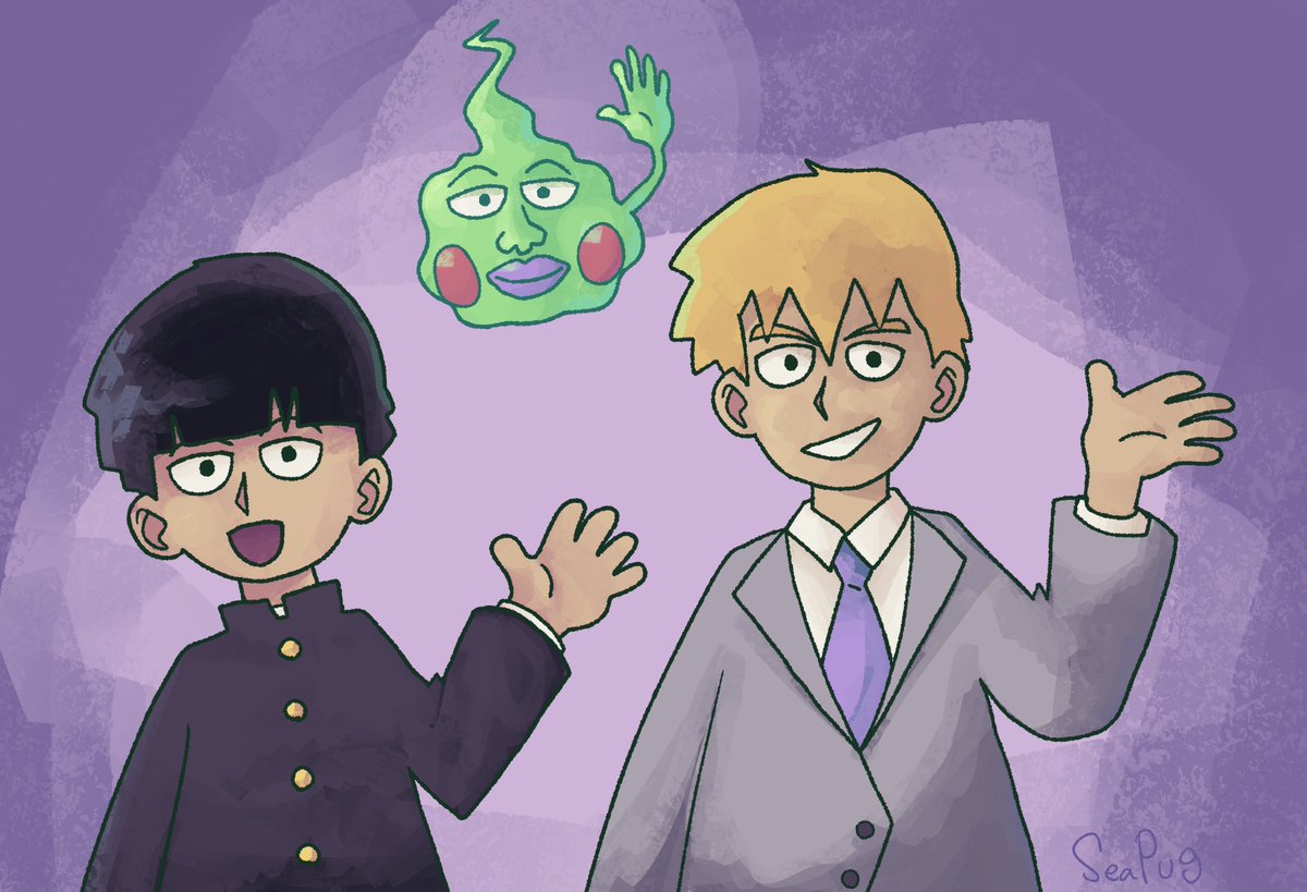 seapugg's tweet image. the mob psycho finale was really good