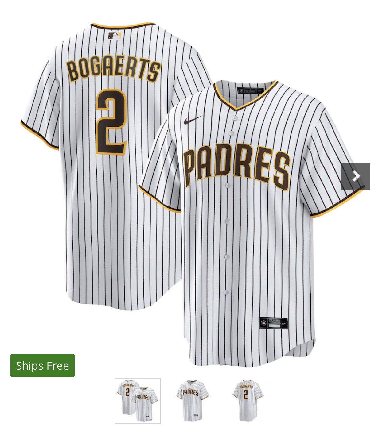 bogaerts jersey padres