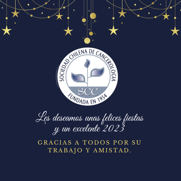 soccancerchile's tweet photo. Por parte de la Sociedad Chilena de Cancerología, les deseamos a todos unas felices fiestas y un excelente 2023.
Esperamos seguir contribuyendo cada día en el desarrollo de la oncología y juntos descubrir nuevas formas de tratamiento para nuestros pacientes. https://t.co/Rb2nPZXpL5