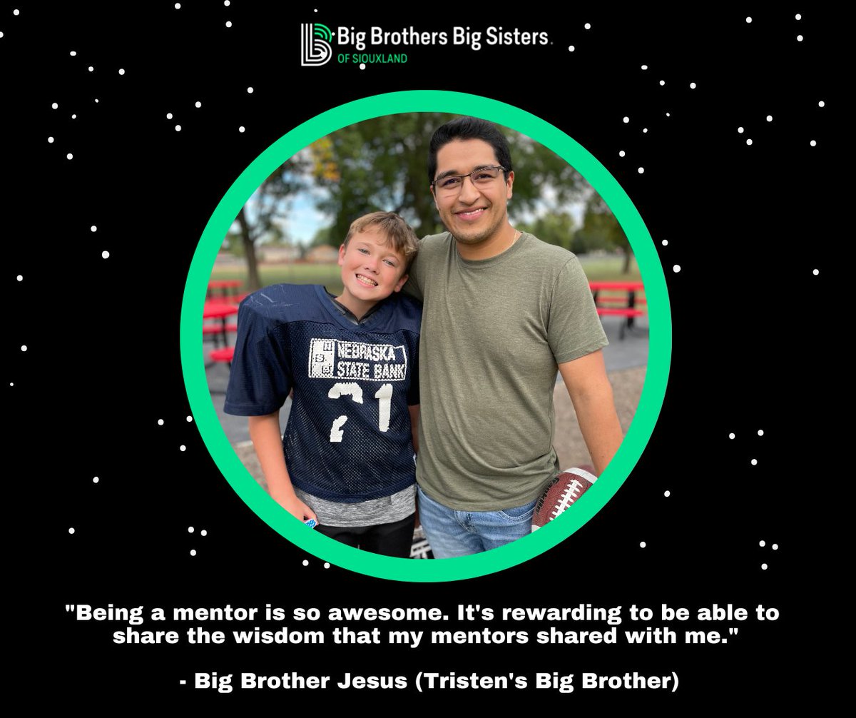 🌟 Big Quote, Big Meaning from our very own Jesus Jimenez! 🌟
.
.
.
#Mentoring #BigBrother Big Brothers Big Sisters of America