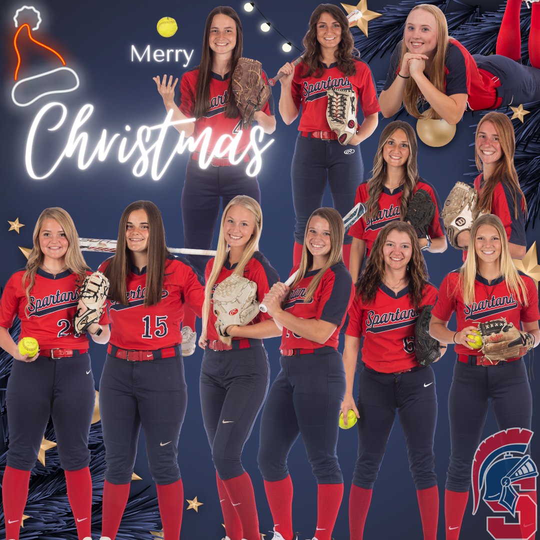 The Southwestern Spartan Softball team wishes you all a very Merry Christmas &amp; Happy Holidays to all!