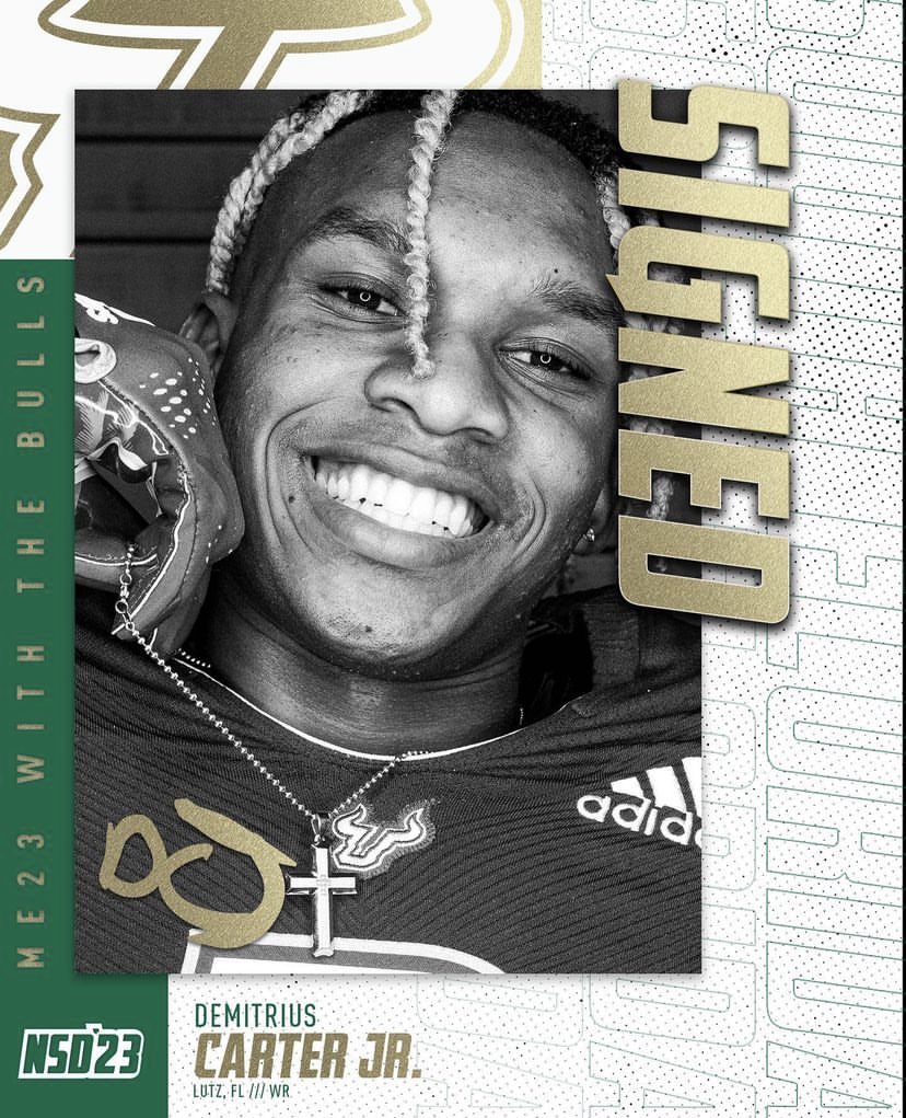 Hollywoodslimee officially signed, let’s go to work!!! #HornsUp <a href="/USFFootball/">USF Football</a> <a href="/CoachGolesh/">Alex Golesh</a>