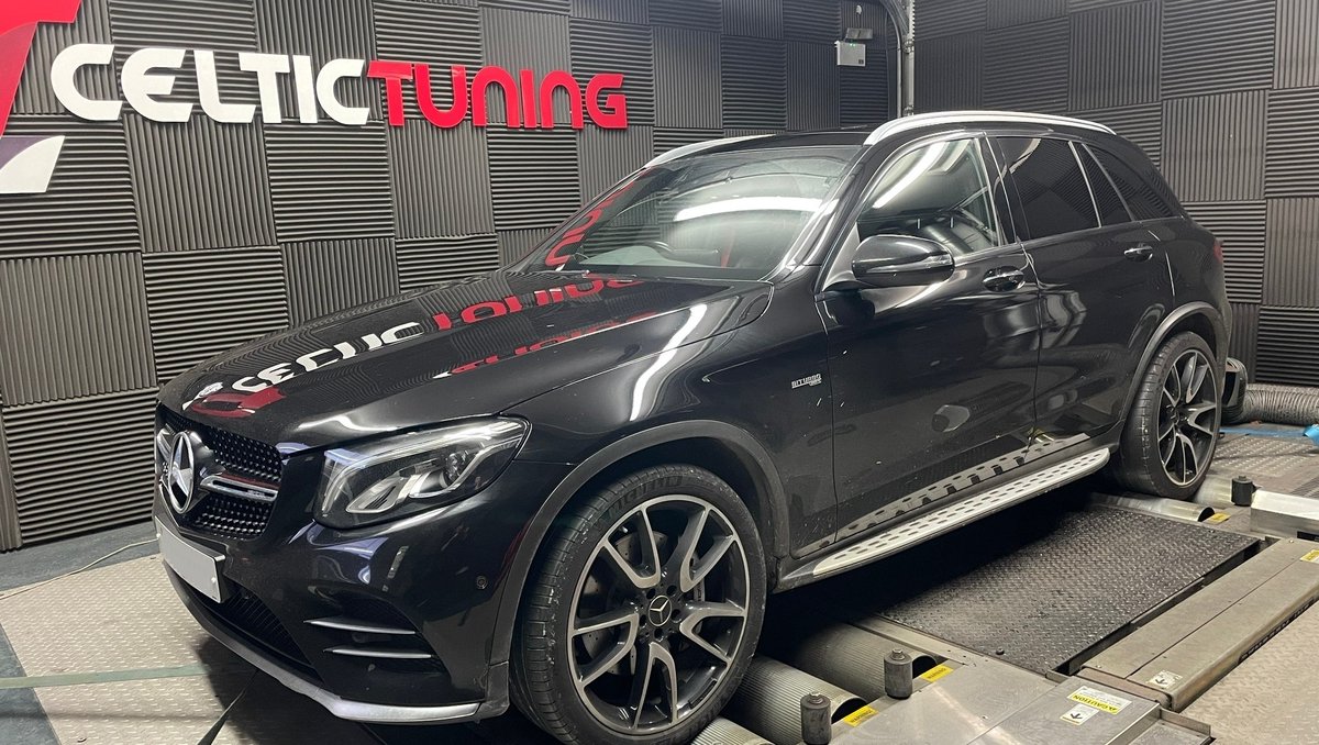 CelticTuning's tweet photo. Mercedes GLC43 AMG – 445bhp!
An MY2018 GLC43 AMG in for tuning with the M276 3.0 V6 Twin-turbo engine. We’ve spent good time developing these engines and the performance is strong throughout.
Stock Tune = 375bhp & 395lbft
Stage 1 Tune = 445bhp & 515lbft
#43amg #glc43amg https://t.co/KWGPGX3I9H