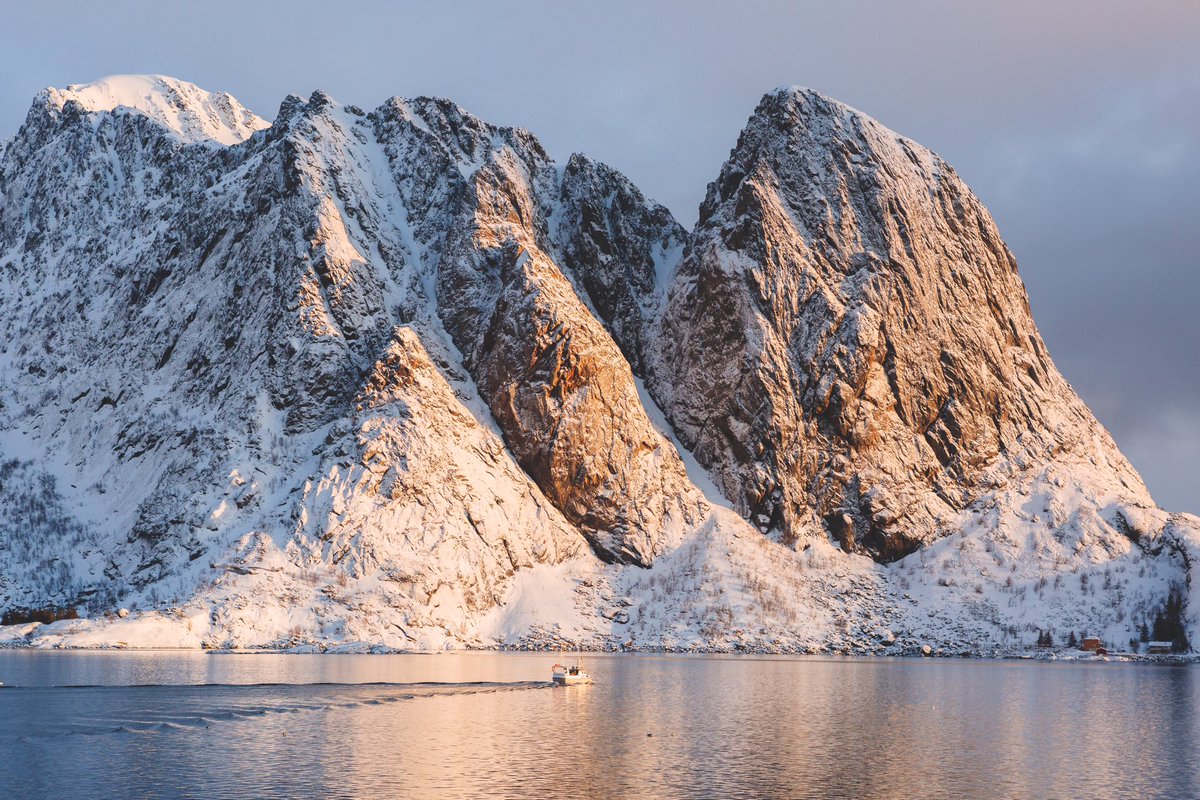 Soft light in the fjords of Norway