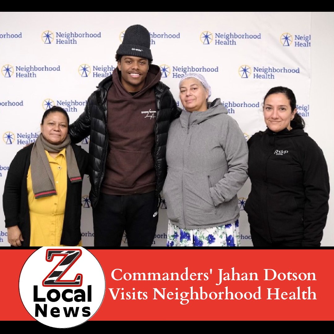 ZebraAlexandria's tweet photo. https://t.co/IGtCp3aa4B 
#cancerscreening #NeighborhoodHealth #JahanDotson #NFL #WashingtonCommanders https://t.co/lr6CQcj7lz