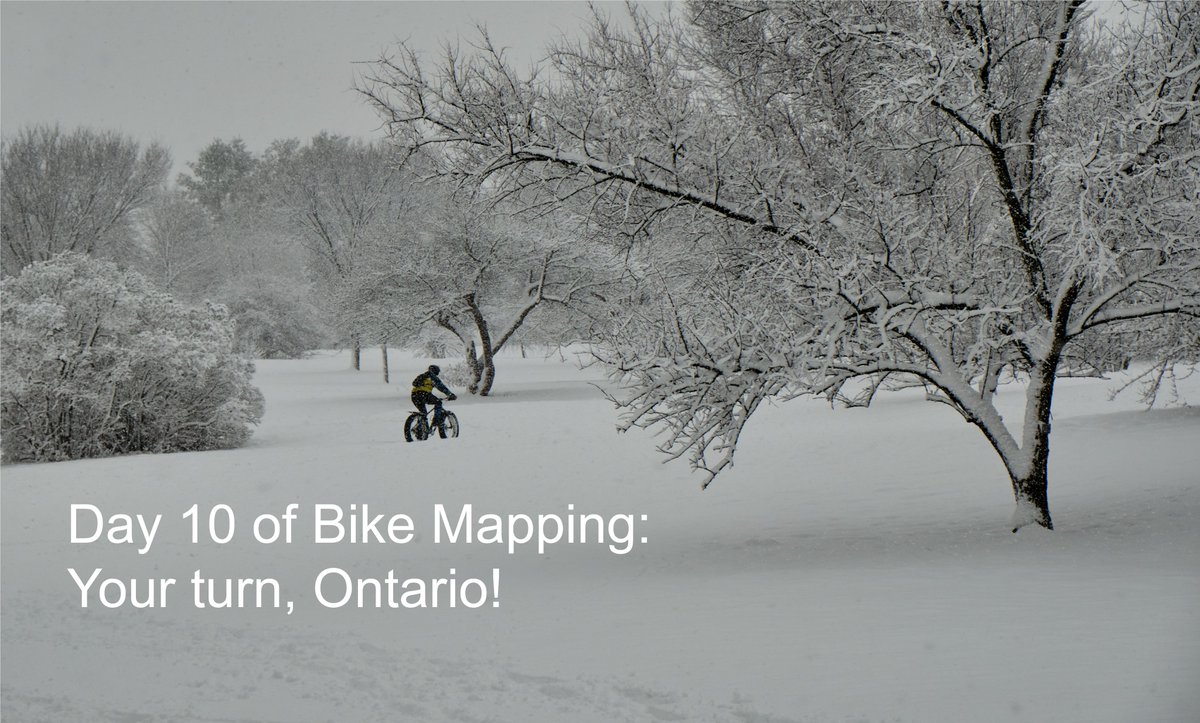 Happy 10th Day of Bike Mapping. Help improve the accuracy of bicycle infrastructure shown on OSM, Ontario! We've made it easy for you...Check out the link to our feedback map: bikemaps.org/blog/
