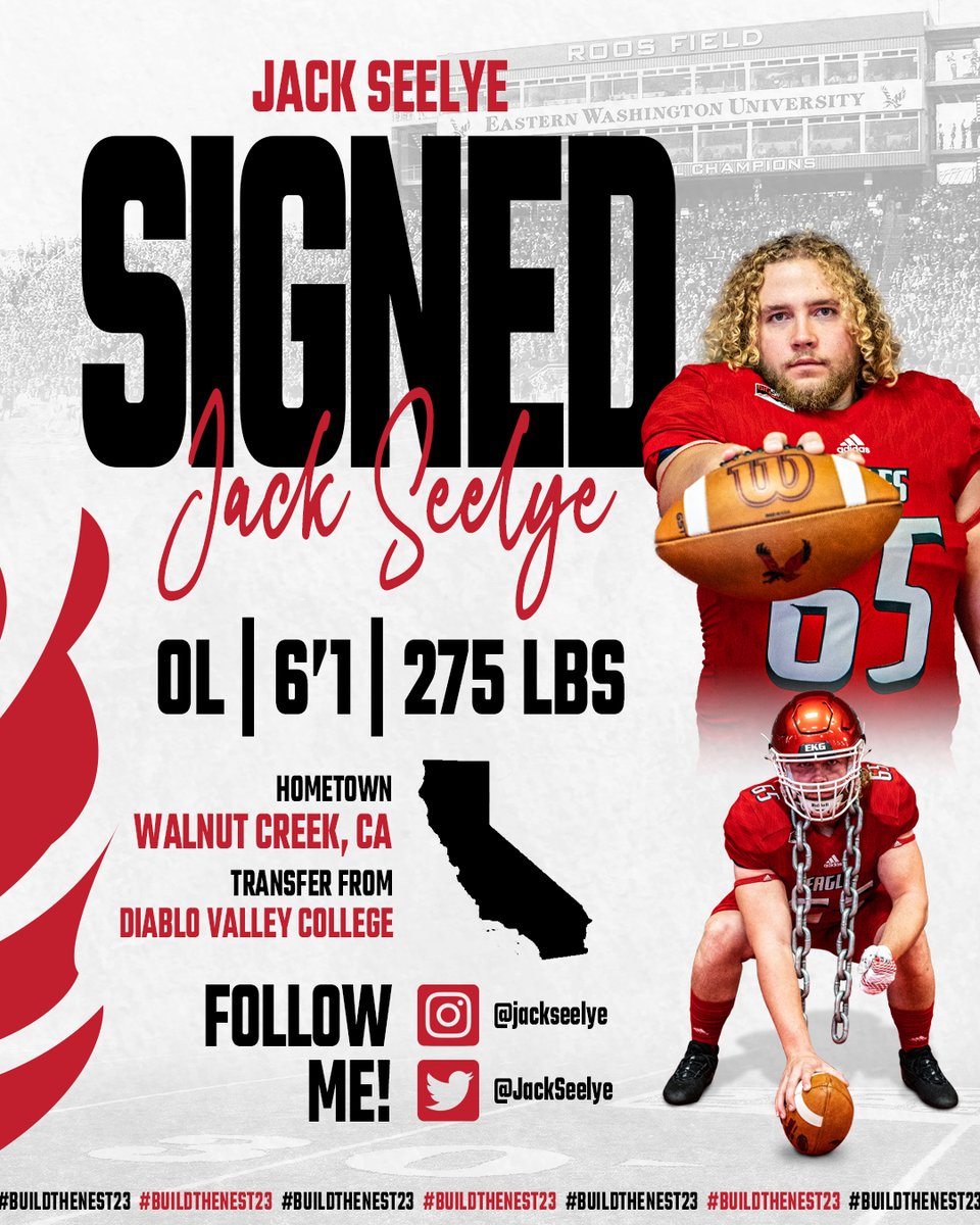 Solidifying the offensive line as we welcome <a href="/JackSeelye/">Jack Seelye</a> to the Eagle Family!

#GoEags #BuildTheNest23