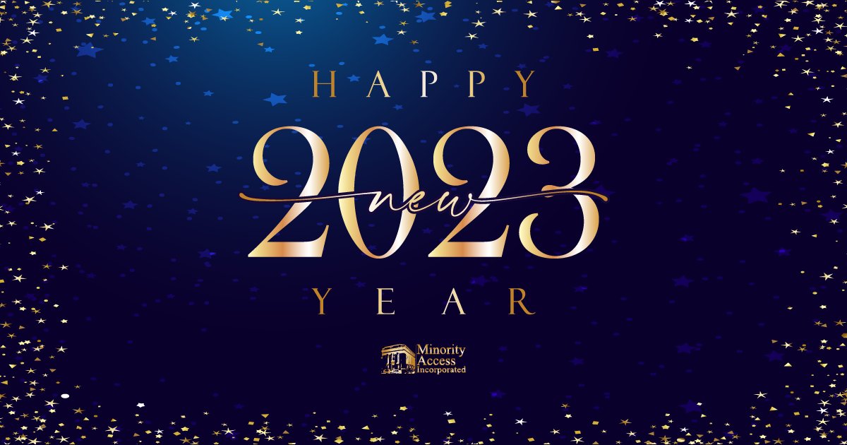 MinorityAccess's tweet photo. Minority Access Inc. wishes you a prosperous New Year! https://t.co/KG8Ud7yaC6