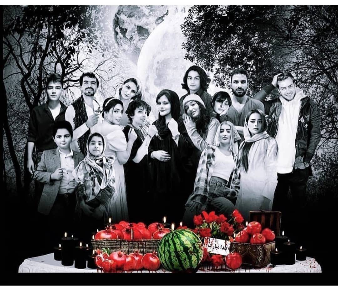 Tonight is shab e Yalda , longest night of the year. As of tomorrow the days will grow longer. 
In Persian mythology we are celebrating victory of light over darkness tonight. #maythedarknesslift #wowenlifefreedom #mahsaamini