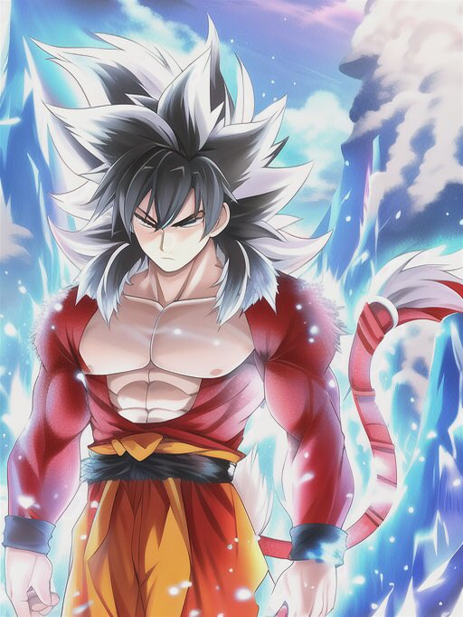 *See my new form super sayian 4 ui* let’s be bring pain