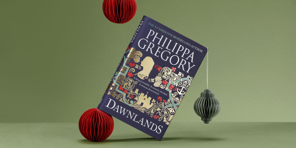 simonschusterUK's tweet photo. Turn back the clock to a world of kings, queens, political intrigue and personal ambition. #Dawnlands is the latest novel from @PhilippaGBooks, out now in stunning hardback 
#ChristmasWrappedUp https://t.co/7JXRIyK5xc https://t.co/H4pEwycBdo
