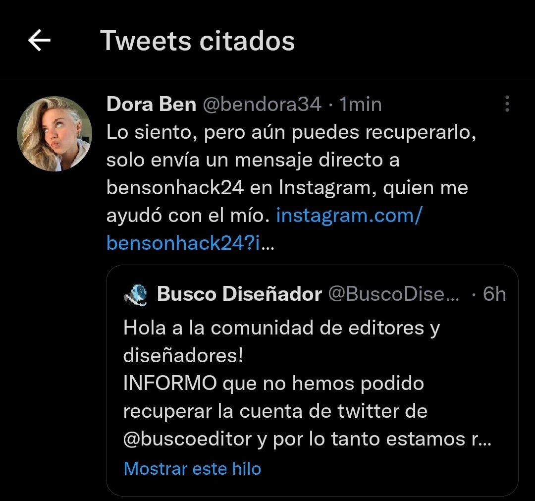 Busco Diseñador tweet media