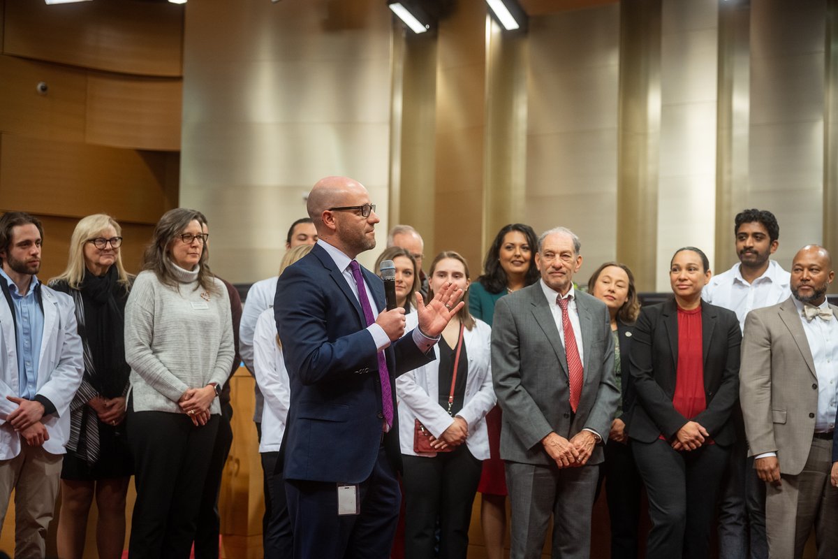 clvbrianknudsen's tweet photo. Today, I was delighted to honor the Nevada Health &amp; Bioscience Corp. for their tireless efforts in expanding investments in the #LasVegasMedicalDistrict. Members of @unlvmedicine leadership and student body gathered in support of NHBC CEO, Maureen Schaffer. Thank you, NHBC! https://t.co/Fs5nr6FHpQ