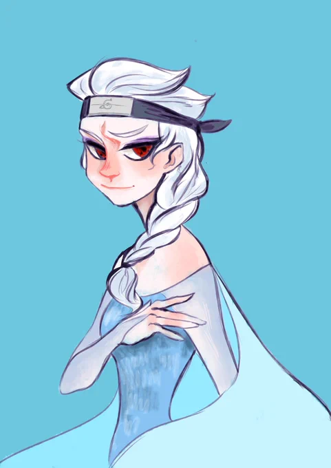 Elsa Uchiha? Anyone? 