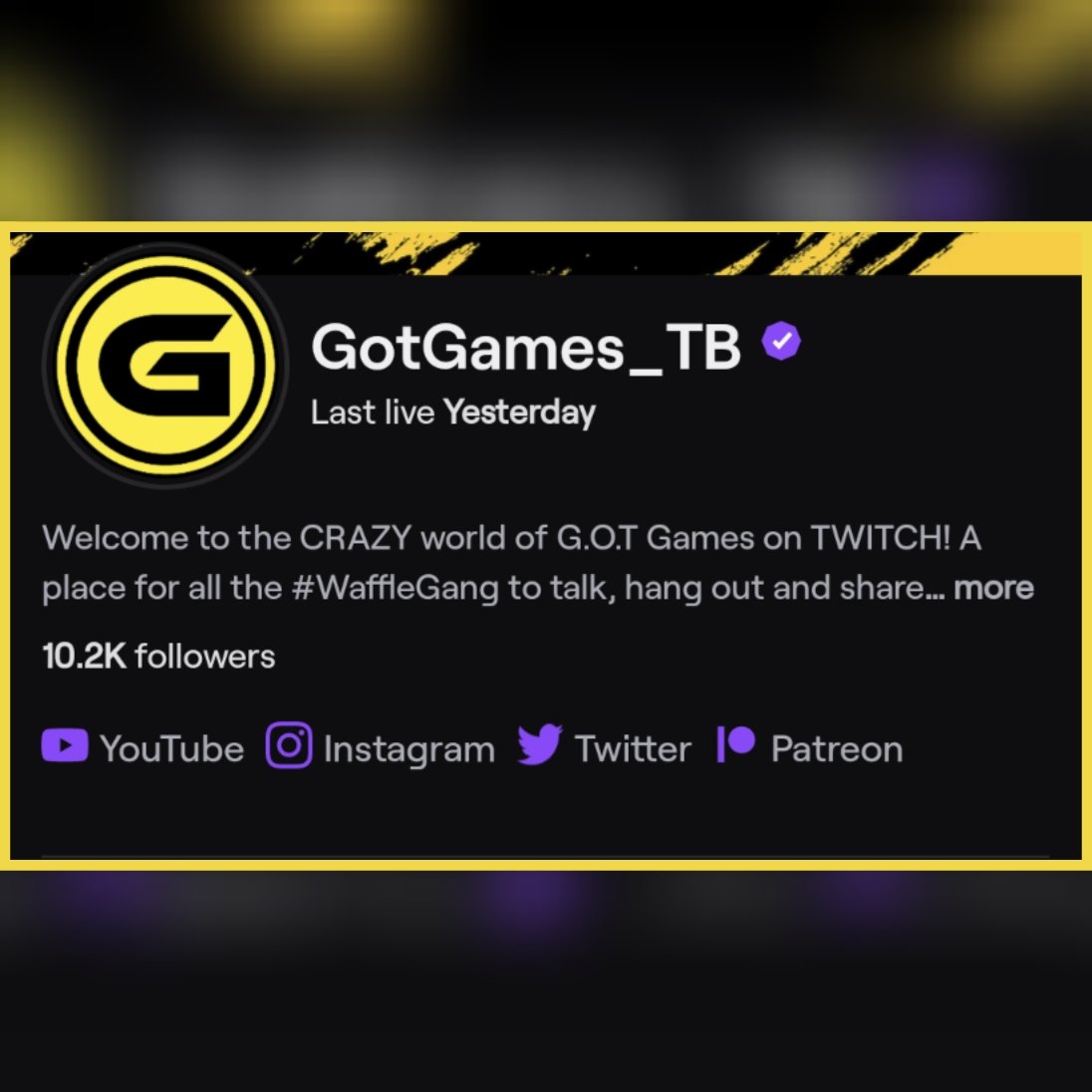 GOTGAMES_TB's tweet photo. Urm... Well after 7 months on Twitch you crazy people did something today! 
10,000 FOLLOWERS!!! 🎉🎉🎉
Thank you everyone so much! I can't actually believe we hit this! Insane! Thank you!!! 🎄🎉🎄🎉❤️💜
#Twitch @Twitch @TwitchUKI #twitchstream https://t.co/iBONSUldEY