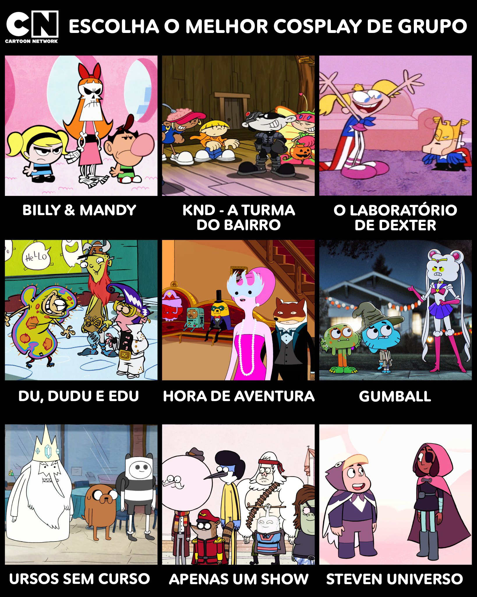 Apenas o melhor do cartoon network