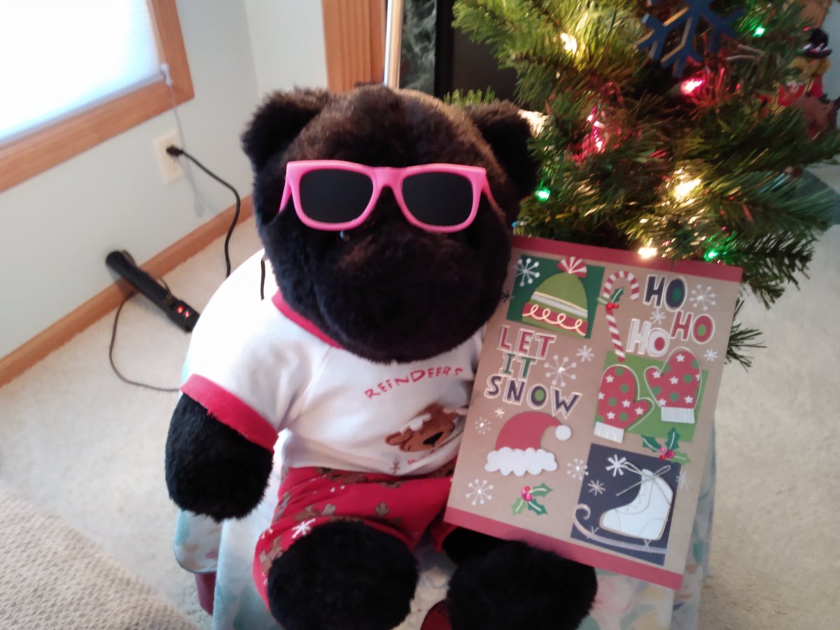 Thanks <a href="/Duffy_MEM/">Duffy Bear</a> , Shellie May and Della for the Xmas card!! Merry Christmas to all of you!! It's 2 below here in MN, hope you are much warmer.