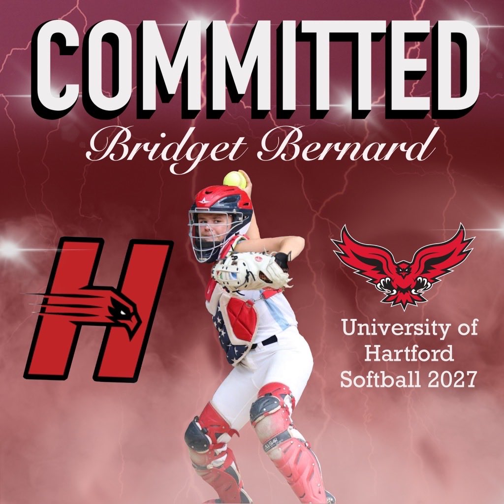 I am very excited to announce my verbal commitment to continue my athletic and academic Career at University of Hartford! Thank you so much to my family,friends and coaches who have helped me so much along the way. Thank you to Coach Dudek and Coach Bolduc!  Go Hawks!