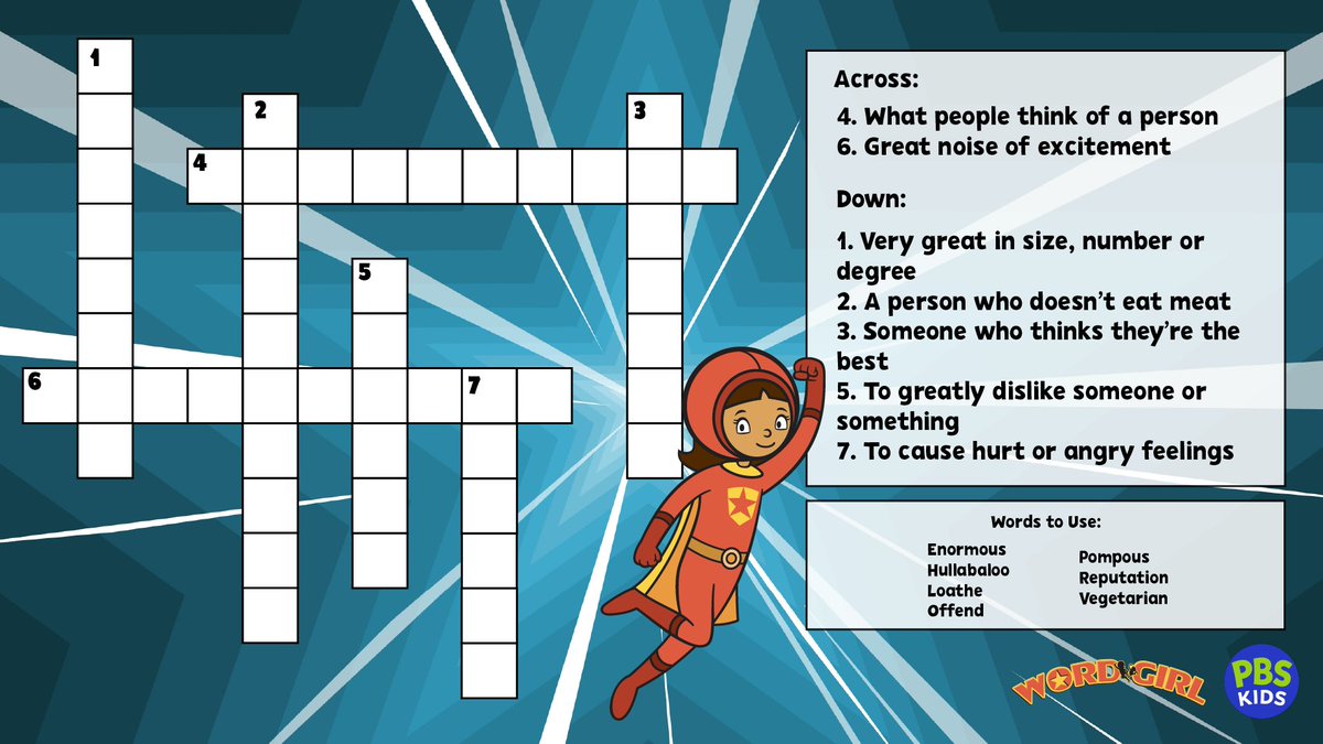 PBS KIDS on Twitter "It's time to put your vocabulary to the test