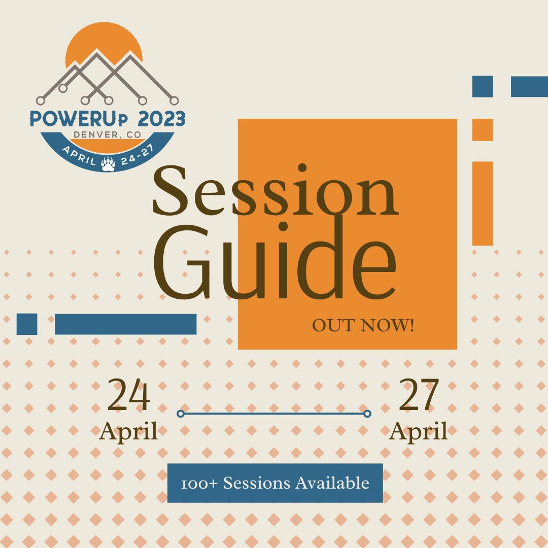 The preliminary Session Guide is now available! Please take this opportunity to scroll through and see all the great content that we have to offer. With 75+ speakers, 300+ sessions and 50+ exhibitor partners, we know we have something for you! bit.ly/3WiGn7c