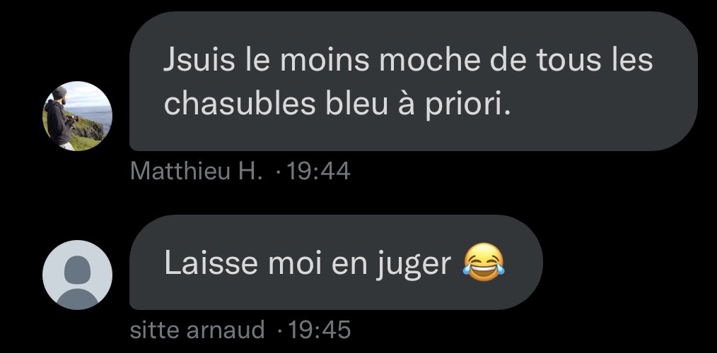 On va les laisser seuls je crois...