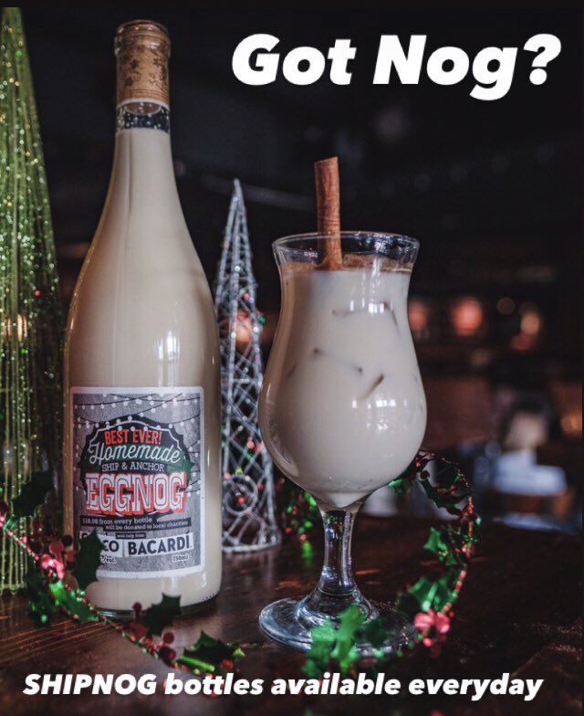Ship_and_Anchor's tweet photo. Xmas is just a few days away!
Have you got nog?
#shipnog bottles available daily, swing by and grab tours today!
$10 from each sale is donated to local charity
#giftandgive #dogood #shipmas https://t.co/gMOJTavVdL