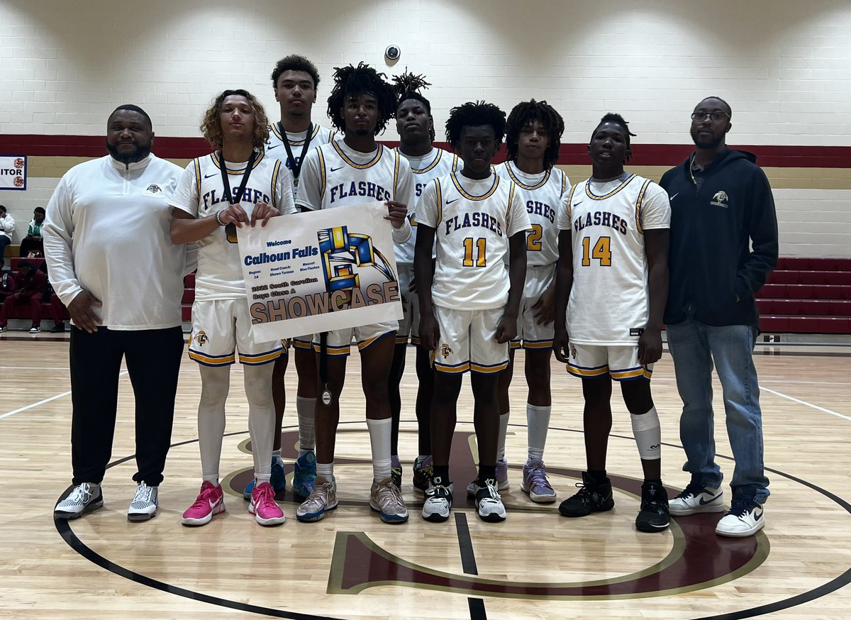 Thanks to Calhoun Falls for being a part of the 2022 Class A Showcase.  This team is VERY good and plays both ends of the floor with passion and heart.  Sharp shooting and physical in the paint!   Look for them to go far this season in Class A!