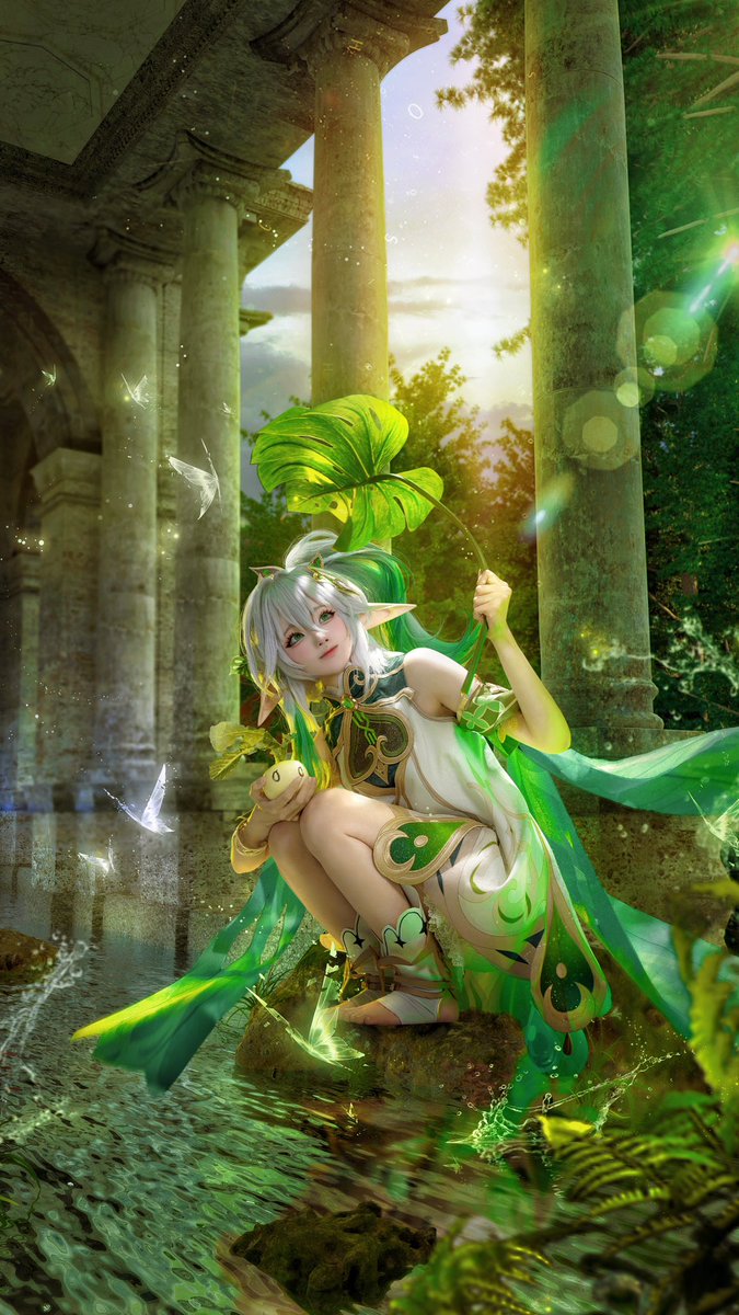 Howl_Hollow's tweet photo. Author: @Seeuxiaorou
Game: #GenshinImpact
Character: #Nahida
Nation: #Sumeru
Origin: #Archon https://t.co/mCWUaI9rUt