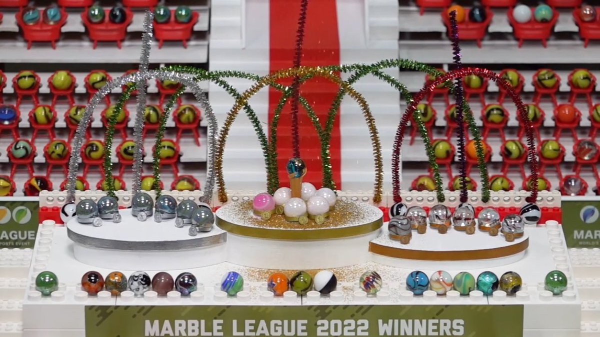 As much as we wanted to win we cannot let that feeling overshadow what we have done this year, 4 golds, 1 silver, and a spot in next year’s league. Congrats to the <a href="/JMR_Pinkies/">Pinkies</a> and <a href="/Shining_Swarm/">Shining Swarm</a> and a huge thank you to <a href="/Jellesmarbles/">Jelle’s Marble Runs</a> and our fans, we love you💜
#ReachForTheStars