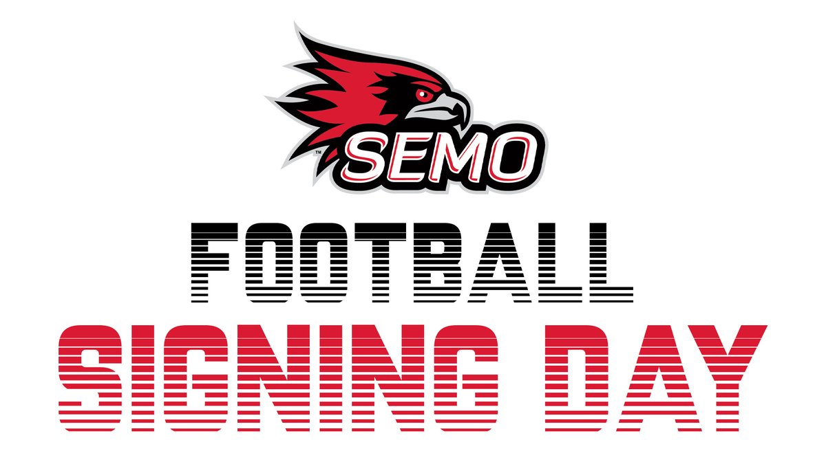 SEMOfootball's tweet photo. That's a wrap! Southeast Missouri's 2023 Football Class consists of 26 players from 10 different states. Here is a look at the newest Redhawks.
https://t.co/jLVJfHoLBZ https://t.co/pMYsVvJEz5