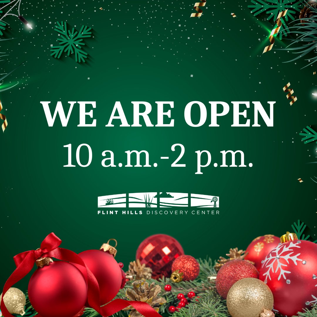 We are open today from 10 a.m.-2 p.m.
Bring the whole family and have a great time exploring life in the Flint Hills!