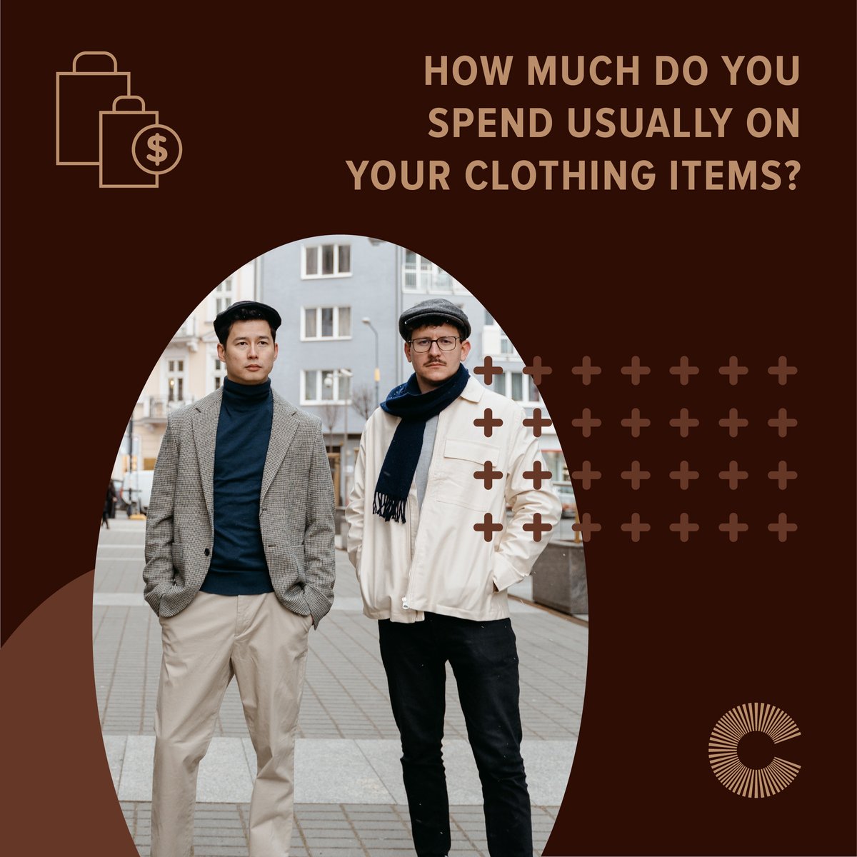 CollabResearch_'s tweet photo. How much do you usually spend on your clothes?๐ธ๐๏ธ You could earn $200 for your time in our study!โจ https://t.co/M2bqKfQvJd #mensfashion #mensclothing #CollabResearch https://t.co/XF3UTY7gyk