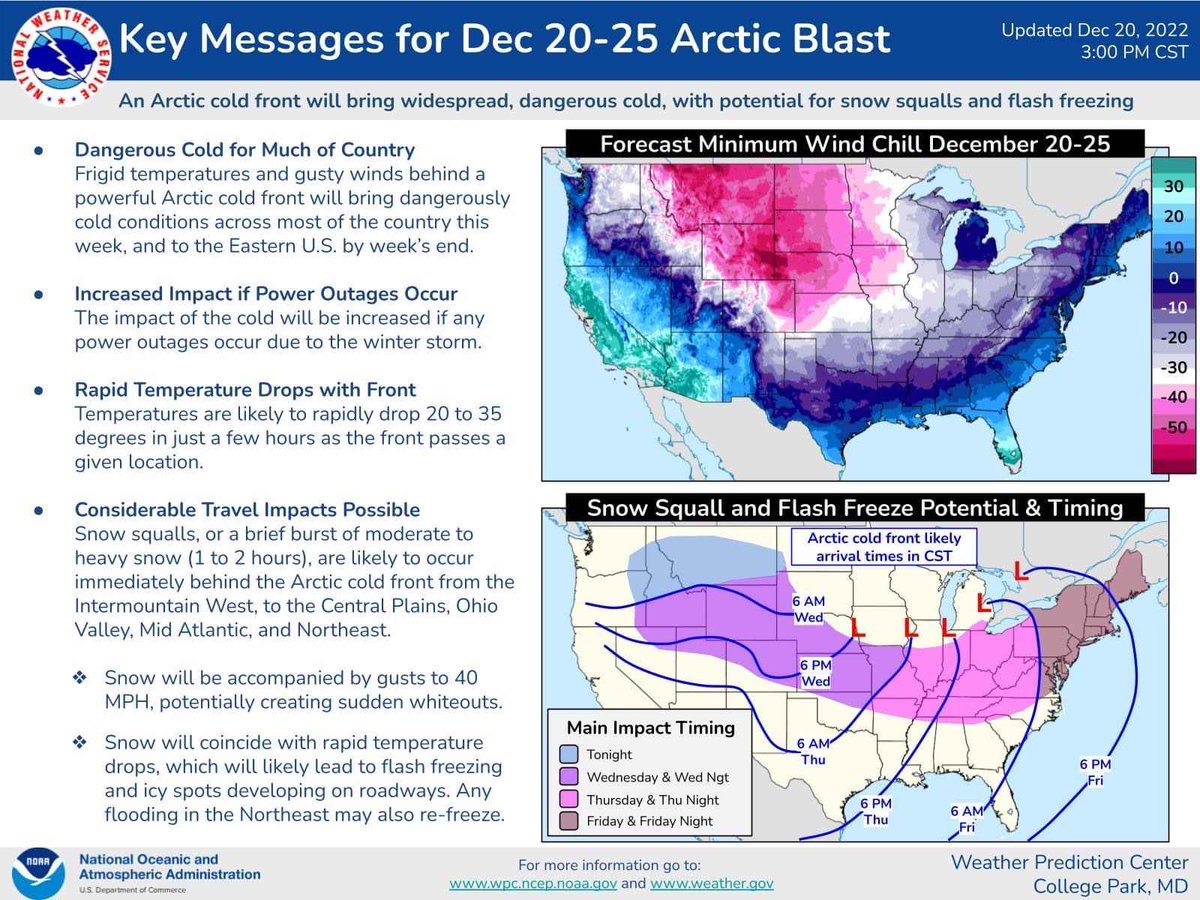 🚨⚠️Winter Weather Warning!!!! ⚠️🚨

It's going to get bitter this weekend! Weather like this will be deadly to unsheltered folks in the area. Check on your people now and get them what they need to ride this out! Distroing warming items on Friday in Center City and Kensington!!!