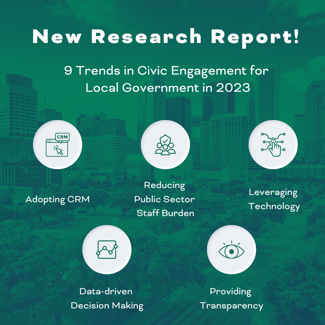 Better to be proactive than reactive, right? That’s exactly why Rock Solid set out to find the 9 Trends in Citizen Engagement for Local Government in 2023 to guide meaningful interactions for the upcoming year.

Download the Full Report Below 
⬇️⬇️⬇️
hubs.la/Q01vMRJd0