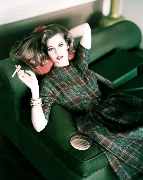 A very happy birthday to Jane Fonda. Photograph by Horst P. Horst, 1959. 