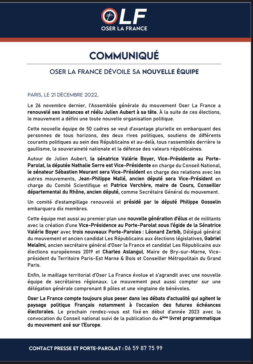 JulienAubert84's tweet photo. Avec @phgosselin, @PatriceVerchere, @SmeurantL, @valerieboyer13, @NathalieSerre, @thibault_bazin, @LeonardZerbib, @CharlesAslangul, @GabrielMelaimi, @BirabenAnne, @BernardCarayon, @ViryStephane, @ElseJOSEPH, et tant d’autres compagnons ! https://t.co/55ozqrnxTu