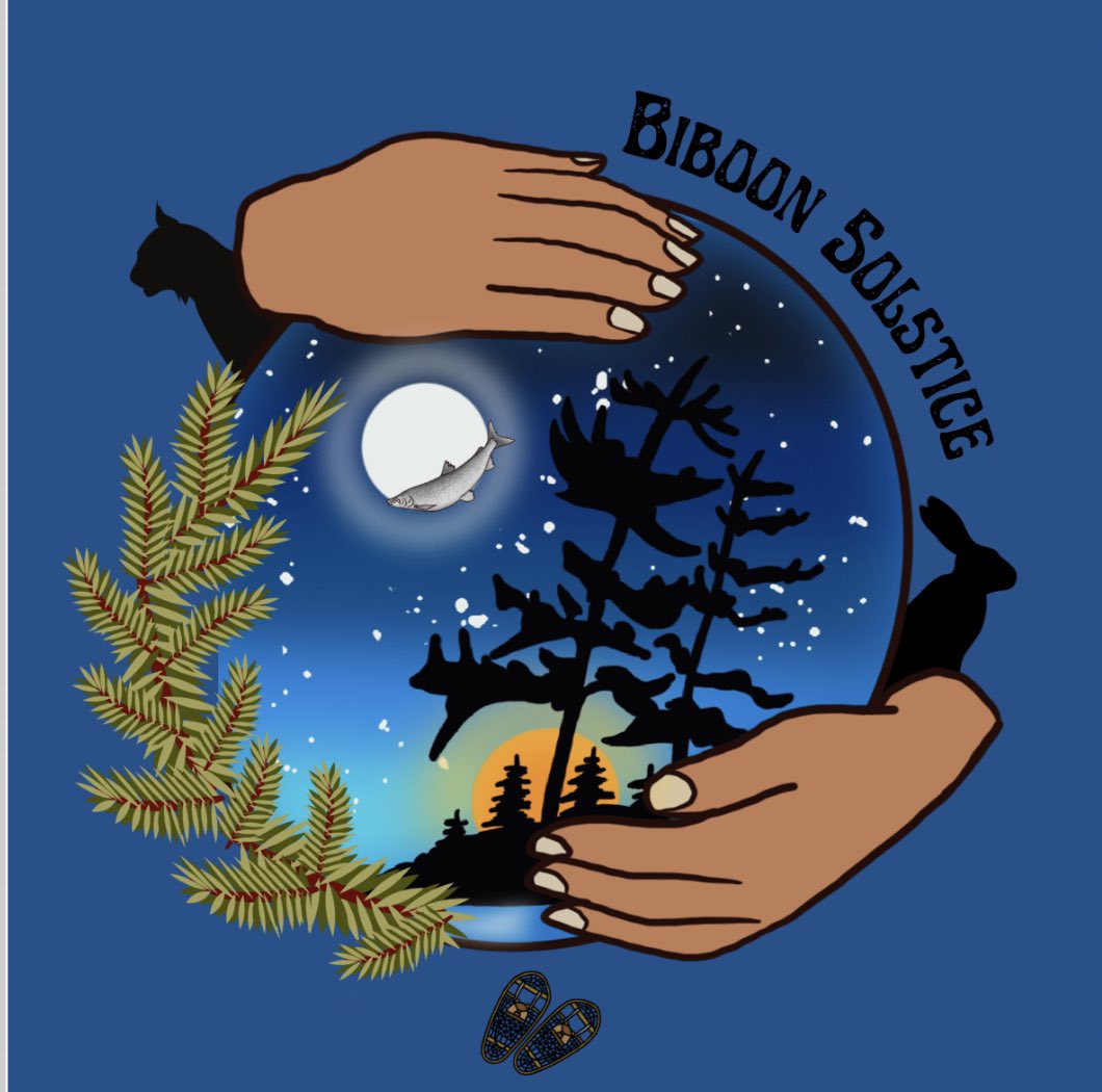 Happy Solstice Cousins!  

As we embrace this Winter Solstice where the days are colder and the nights darker, Gaagige Zaagibigaa would like to honour this period of rest and recharging. 
#rest #relax #recharge #reflect #wintersolstice #biboon