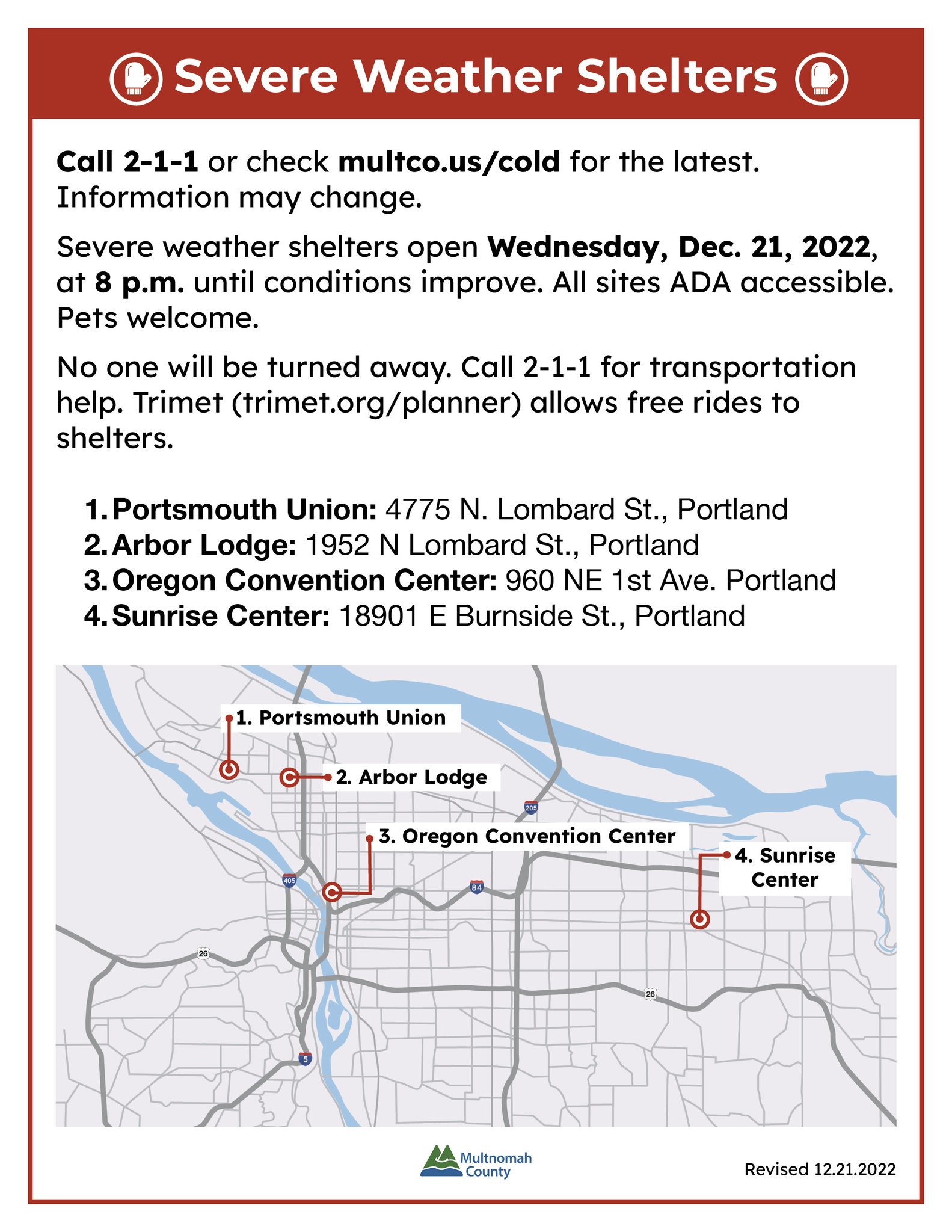 Multnomah County, OR on Twitter "PLEASE SHARE this helpful graphic. If