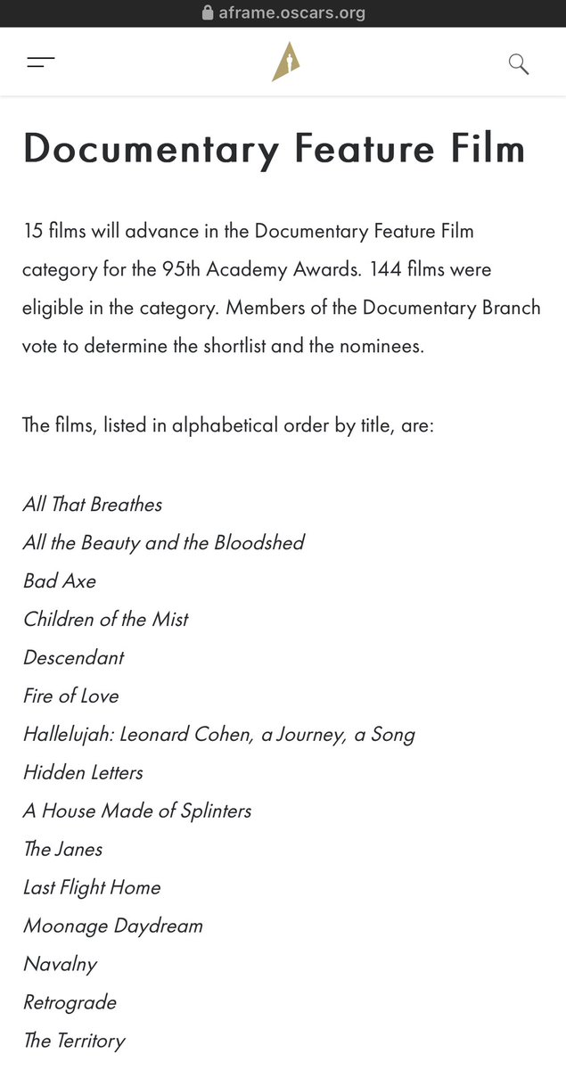 Okay, huge moment. Shaunak Sen’s gorgeous film, #AllThatBreathes, is now in the running for the Best Documentary prize at the… #Oscars. I have goosebumps. #proudbrother