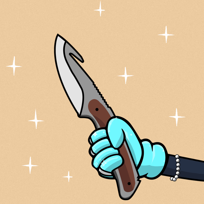 🔪🔪GIVEAWAY🔪🔪

To celebrate our latest update and our project moving in a new direction we would like to give away 5 knives to our Twitter fam!

To Enter:
- Follow <a href="/TheKnifeClubNFT/">Knife Club🔪</a> 
- Like &amp; Comment
- Tag a Friend

Winner in 48 Hours!
#NFT #nftart #NFTCommunity #NFTGiveaways