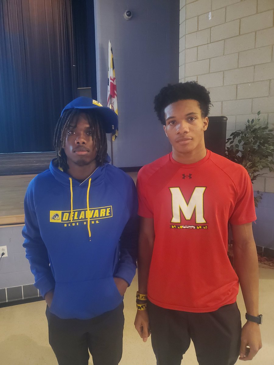 DaLawnParrish's tweet photo. Congratulations to 2 Wise Pumas early signees Kshawn Cox and Mykel Morman. Thank you for being great and continue to strive for excellence in everything you do. https://t.co/e8ZuHLjxUF